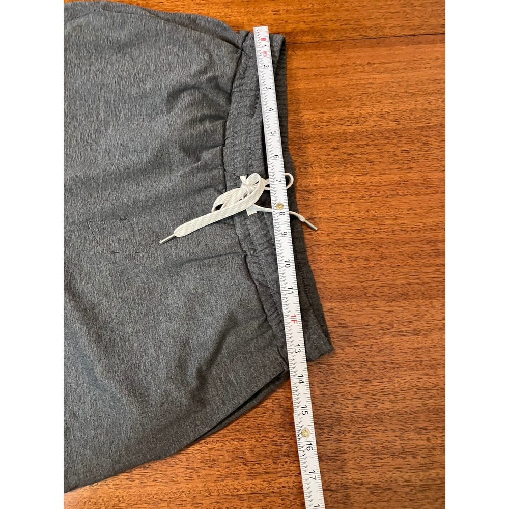 Vuori Sunday Performance Jogger V416 Mens Small Charcoal Heather Zip Gray‎ Pants - Picture 4 of 16